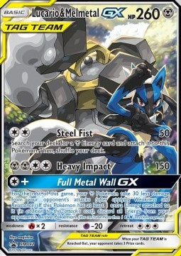 Lucario & Melmetal GX (SM 192) - Français