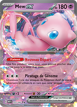 Mew ex (151) - French