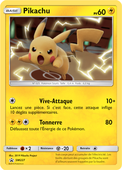 Pikachu (SM 227) - PCA 9,5 - Français