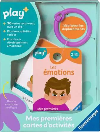 Play+ Mes premières cartes d'activités: Les émotions