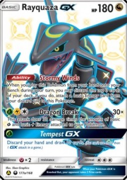 Rayquaza GX (CES 177a) - French